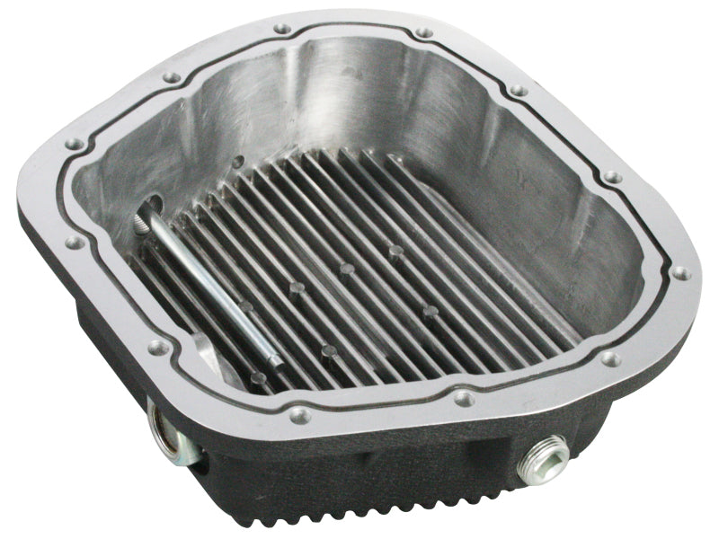 aFe Power Hinterachs-Differentialdeckel (bearbeitet) 12 Bolzen 9,75 Zoll 11-13 Ford F-150 EcoBoost V6 3,5 l (TT)