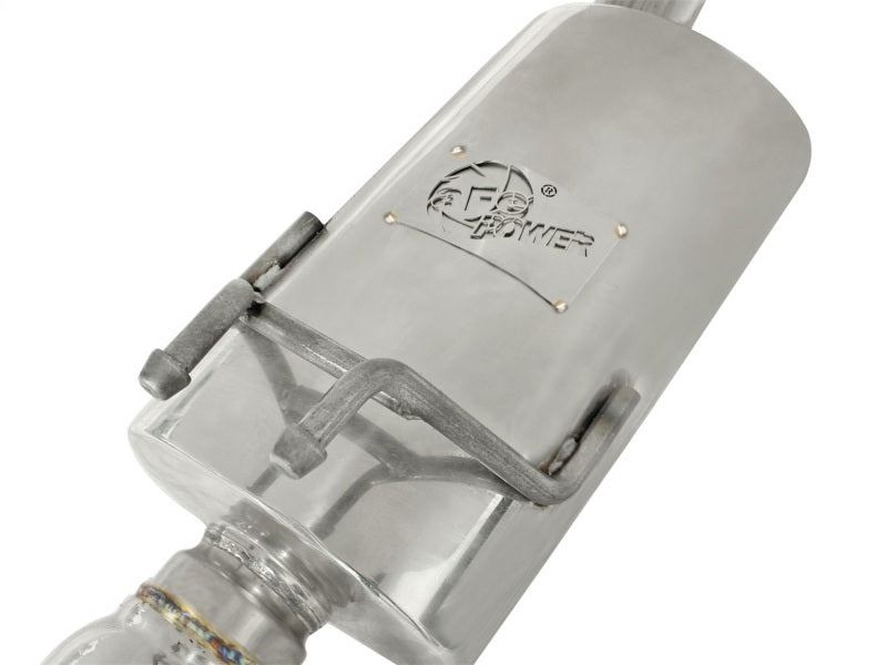 aFe Takeda Auspuff 2,5 Zoll Durchmesser 304SS Axle-Back mit polierter Spitze 06-11 Honda Civic EX Sedan L4 1,8L
