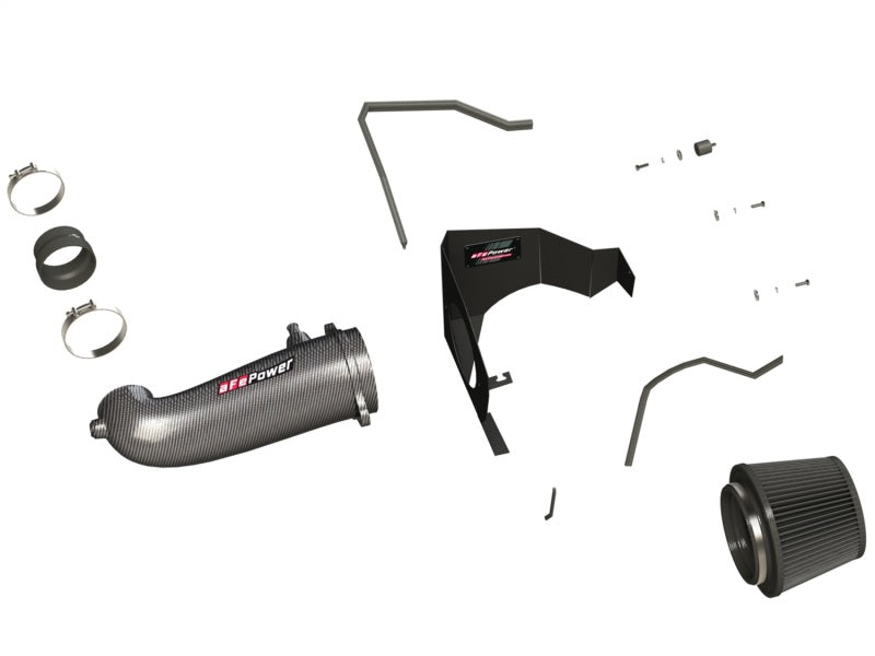 aFe POWER Magnum FORCE Carbonfaser Stage 2 Track Series Pro Dry S CAIS – 11-18 Dodge Challenger V8