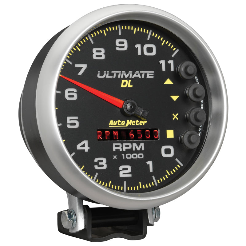 Autometer Ultimate DL Playback Drehzahlmesser, 12,7 cm, 11.000 U/min, Schwarz
