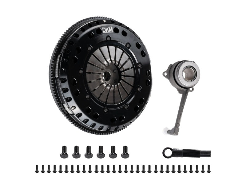 DKM Clutch 99–03 Audi A3 S3 Quattro MS Organischer Doppelscheiben-Kupplungssatz mit Schwungrad (890 Nm Drehmoment)