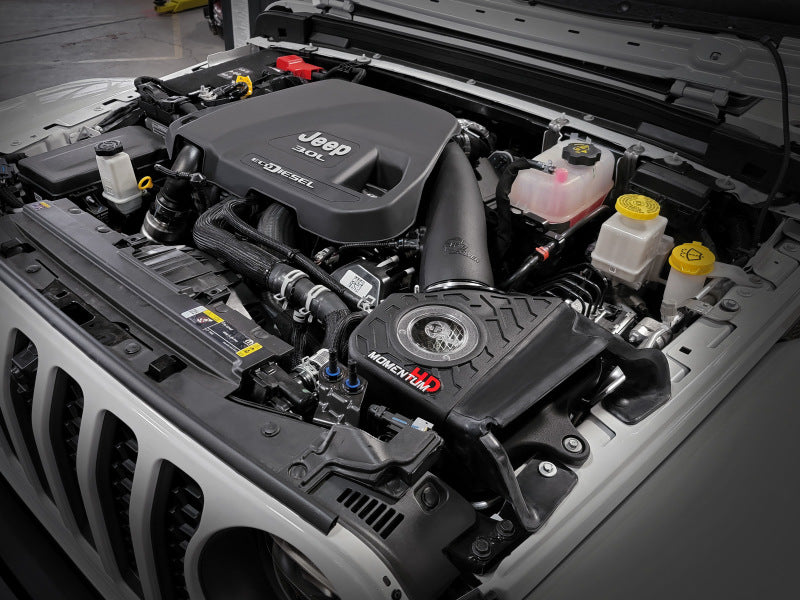 aFe 20-21 Jeep Wrangler (JL) V6-3.0L (td) Momentum HD Kaltluftansaugsystem mit Pro Dry S Media
