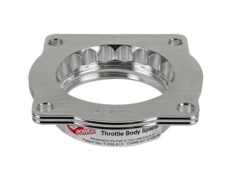 aFe Silver Bullet Drosselklappen-Abstandshalter TBS BMW 5er-Reihe (E60) 06-10 V8-4,8L