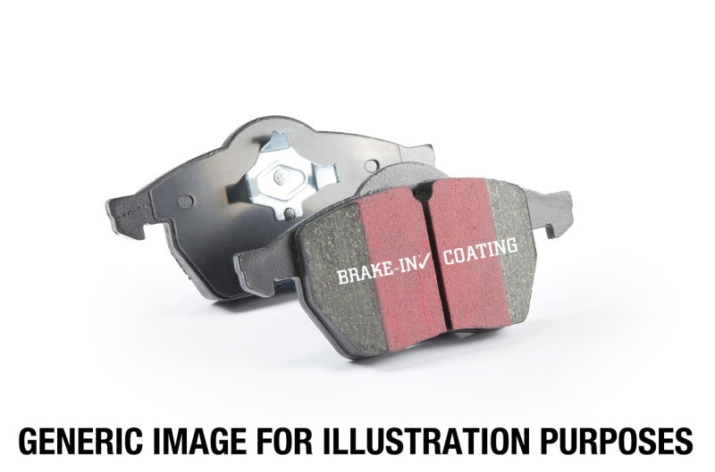 EBC 06-13 Audi A3 2.0 Turbo (Girling-Bremssattel hinten) Ultimax2 Bremsbeläge hinten