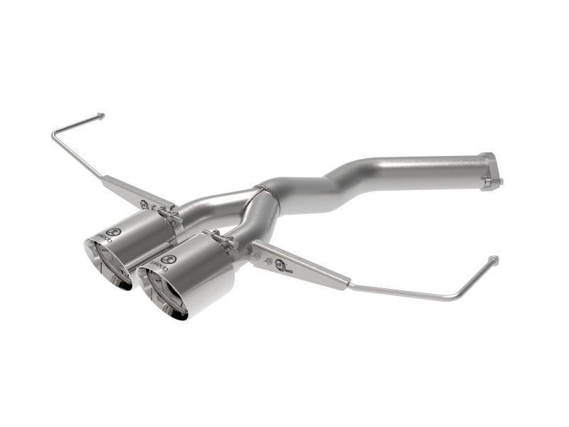 aFe Takeda 3 Zoll-2,5 Zoll 304 SS Axle-Back-Auspuff mit polierter Spitze 19-20 Hyundai Veloster I4-1,6 l (t)