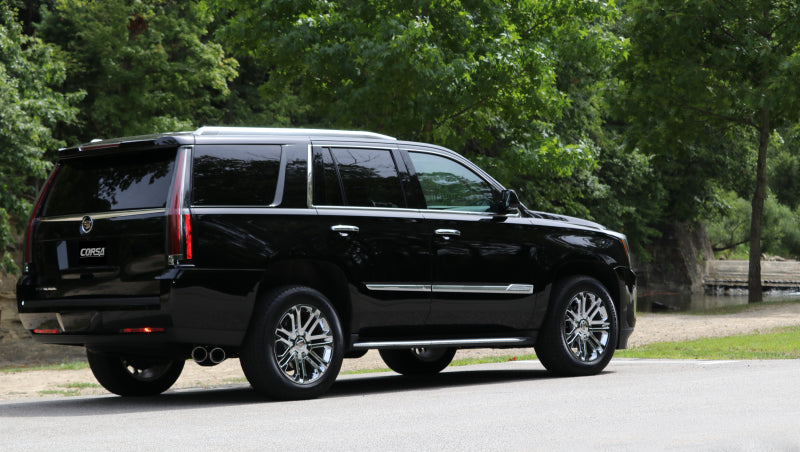 Corsa 2015–2020 GMC Yukon Denali 6,2 l V8, einseitiger Ausgang, Cat-Back-Auspuff mit polierten Spitzen