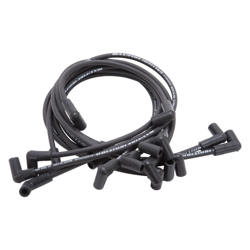 Edelbrock Zündkabelsatz SBC 74-88 V8 500 Ohm Widerstand Schwarz (9er Set)