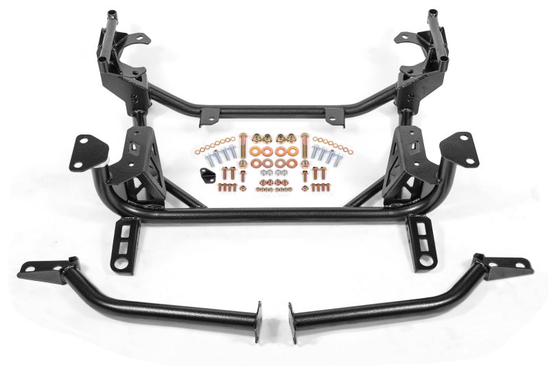BMR 15-20 Ford Mustang Street Version (DOM) K-Member - Schwarzer Hammerschlag