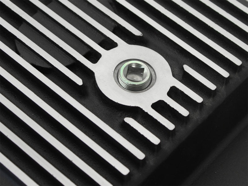 aFe Power Transmission Pan Schwarz bearbeitet 11-14 Ford 6R140 Trucks V8 6,7 l (td)