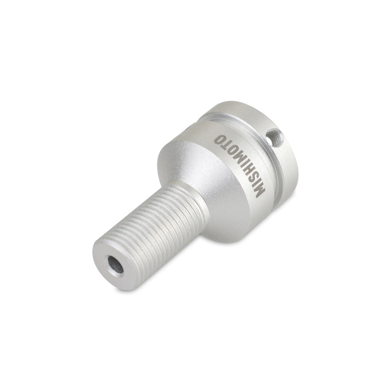 Mishimoto Schalthebel-Adapter-Kit ohne Gewinde, Silber