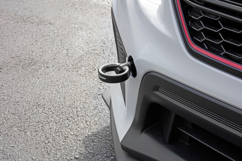 PERRIN 18-21 WRX/STI / 13-20 BRZ / 17-20 Toyota 86 Abschlepphaken-Kit vorne – Mattschwarz