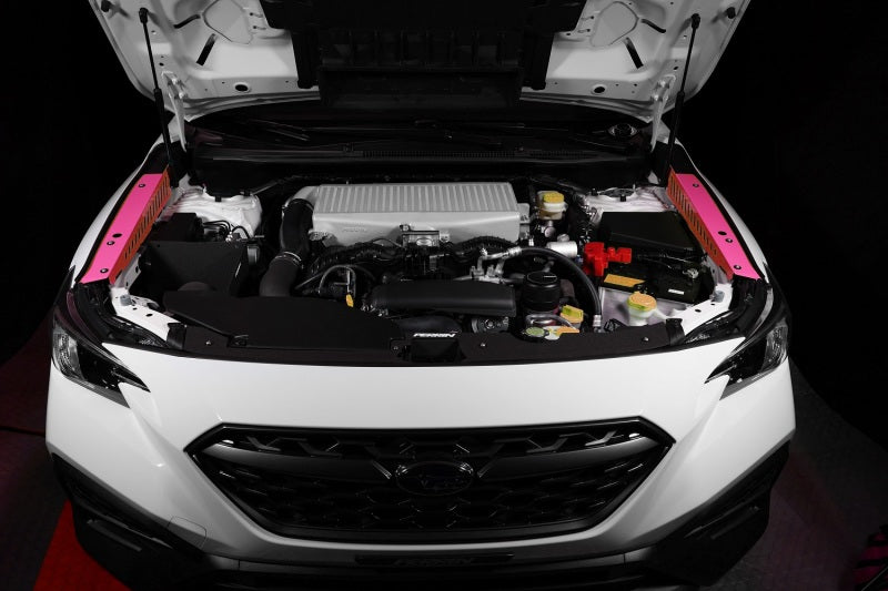 PERRIN 22–23 Subaru WRX Kotflügelabdeckungssatz – Hyper Pink