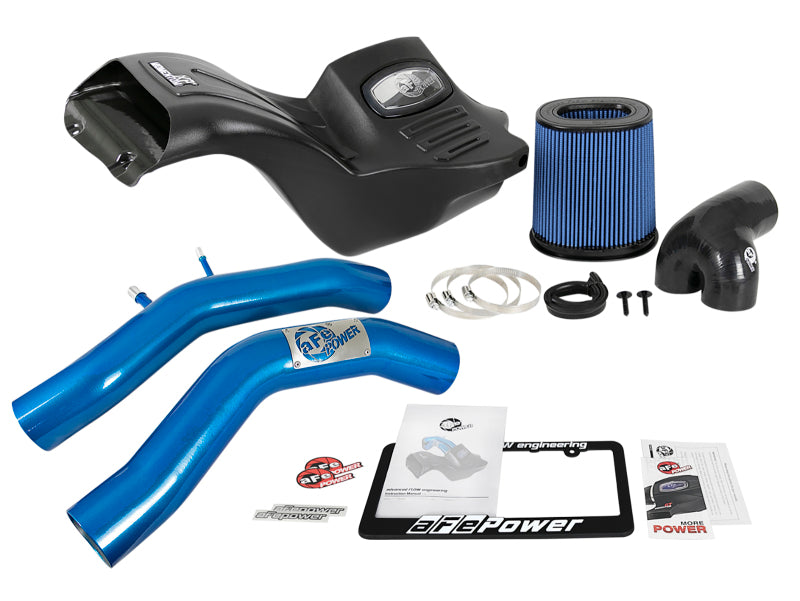 aFe Momentum XP Kaltluftansaugsystem mit Pro 5R Media Blue 15-19 Ford F-150 V8-5.0L