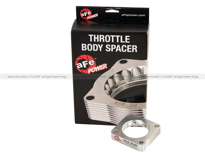 aFe Silver Bullet Drosselklappen-Abstandshalter 12 Honda Civic Si / 08-12 Honda Accord / 09-12 Acura TSX