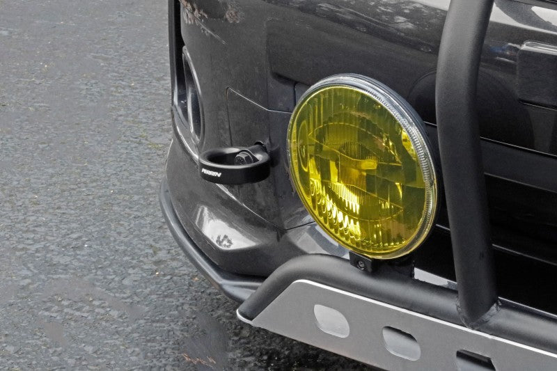 PERRIN 08-14 Subaru WRX/STI Abschlepphaken-Set (vorne) – Mattschwarz