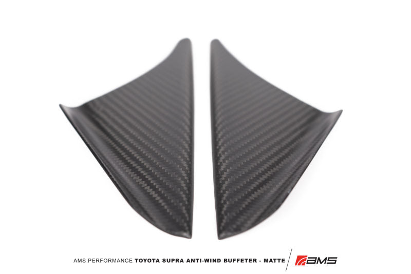 AMS Performance 2020+ Toyota GR Supra Anti-Wind-Buffeting-Kit – Matt-Carbon