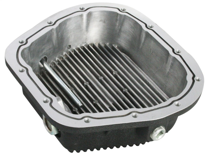 aFe Power Hinterachs-Differentialdeckel (bearbeitet) 12 Bolzen 9,75 Zoll 11-13 Ford F-150 EcoBoost V6 3,5 l (TT)