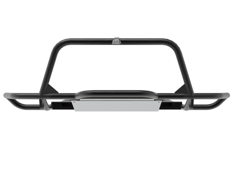 aFe POWER 20–23 Subaru Outback H4 2,4 l (t)/H4 2,5 l Terra Guard Frontstoßstange mit Seilwindenhalterung – Schwarz