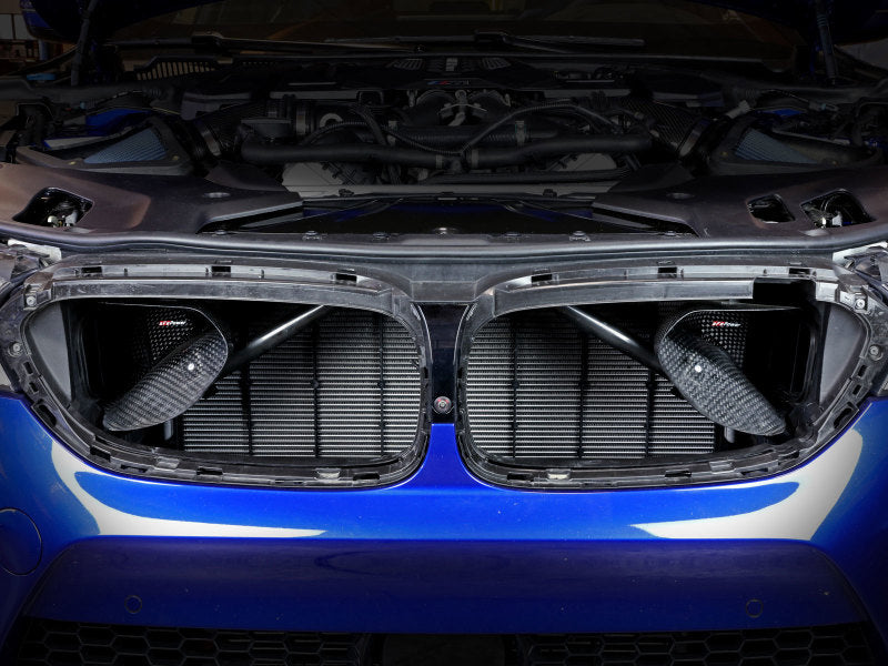 aFe Momentum Black Series Dynamische Lufthutze aus Carbonfaser - BMW M5 (F90) 18-19