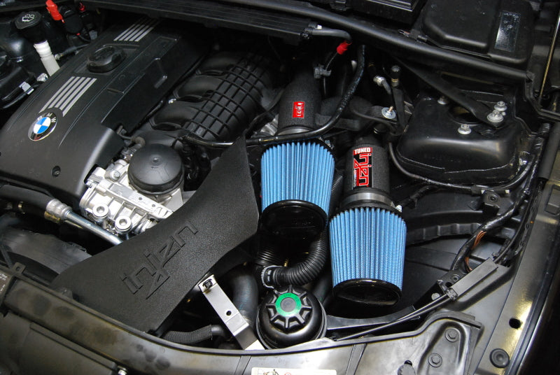 Injen 07–09 335i E92 / 08–09 135i E82 3,0 l L6 Doppelansaugung, polierte Short Ram-Ansaugung