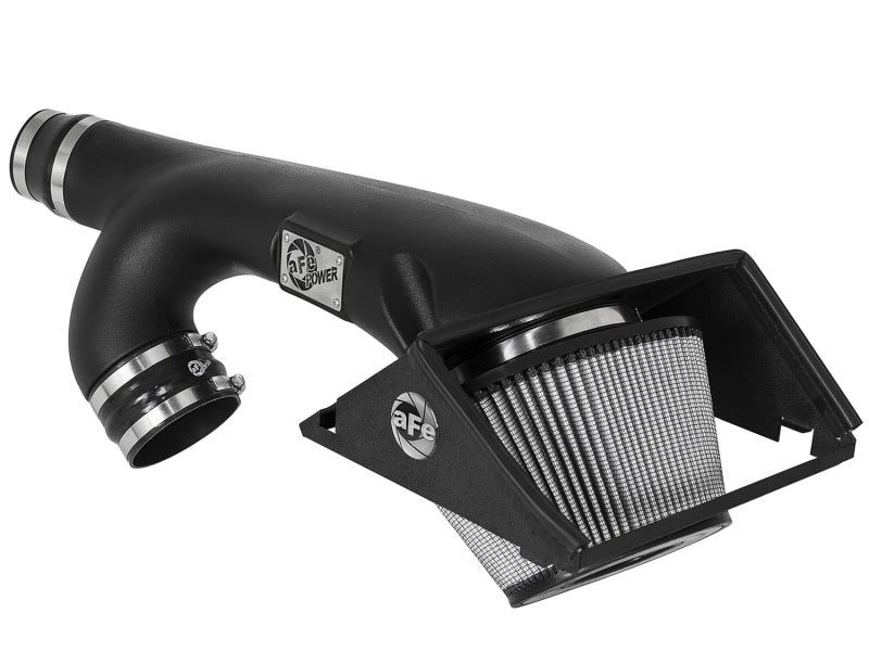 aFe MagnumFORCE Stage-2-Ansaugung mit rotationsgeformtem Rohr und Pro Dry S-Filter 2017 Ford F-150 V6-3,5 l (tt)