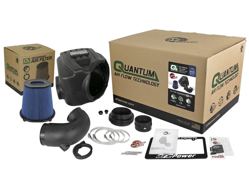 aFe Quantum Pro 5R Kaltluftansaugsystem 94-02 Dodge Cummins L6-5.9L - Geölt