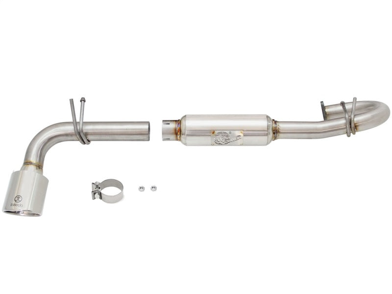 aFe 11-16 Scion TC L4-2,5 l 304SS 2-1/4 Zoll bis 2-1/2 Zoll Axle-Back Takeda-Auspuff mit polierter Spitze