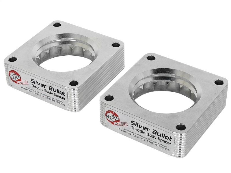 aFe Silver Bullet Drosselklappen-Abstandshalter 09-18 Nissan 370Z V6-3.7L (VQ37VHR)