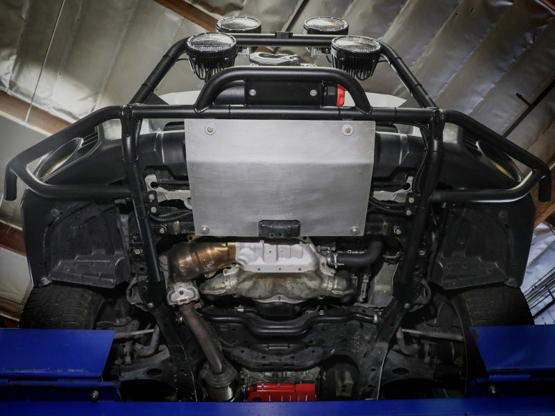 aFe POWER 20–23 Subaru Outback H4 2,4 l (t)/H4 2,5 l Terra Guard Frontstoßstange mit Seilwindenhalterung – Schwarz