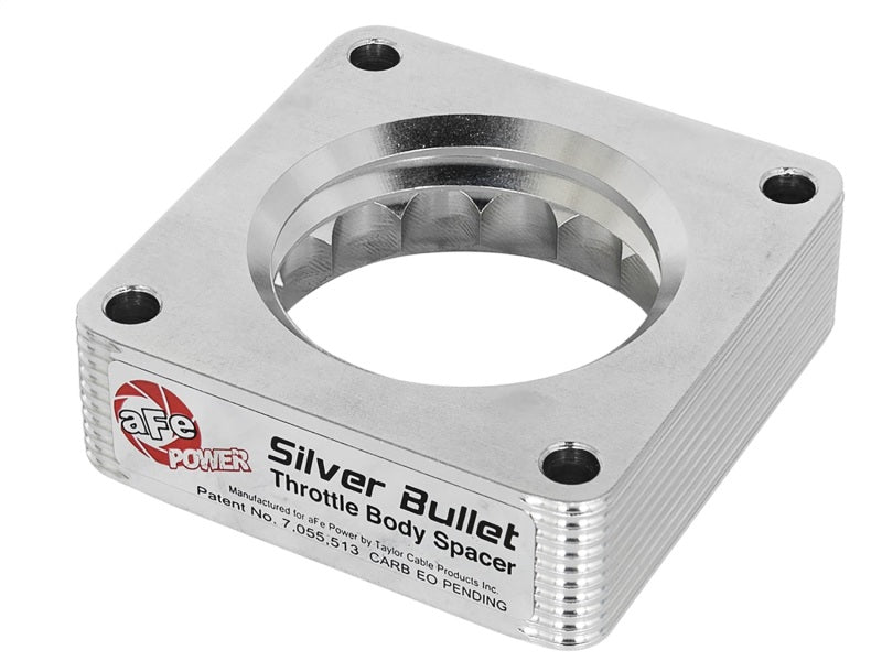 aFe Silver Bullet Drosselklappen-Abstandshalter 03-06 Nissan 350Z V6 3,5L (VQ35DE)