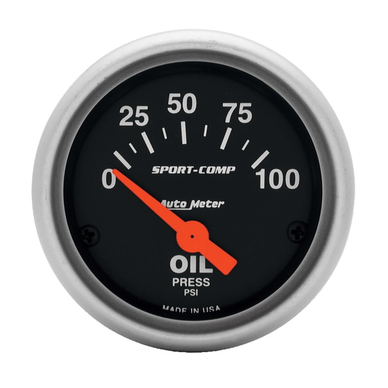 Autometer Sport-Comp 70–72 Chevelle SS/El Camino Armaturenbrett-Kit, 6-teilig, Drehzahlmesser/MPH/Kraftstoff/Öl/WTMP/Volt
