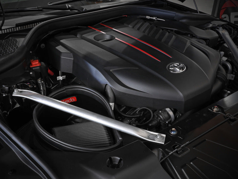 aFe Takeda Intakes Stage-2 AIS mit Pro DRY S Media 20-22 Toyota GR Supra (A90) L6-3.0L (t) B58