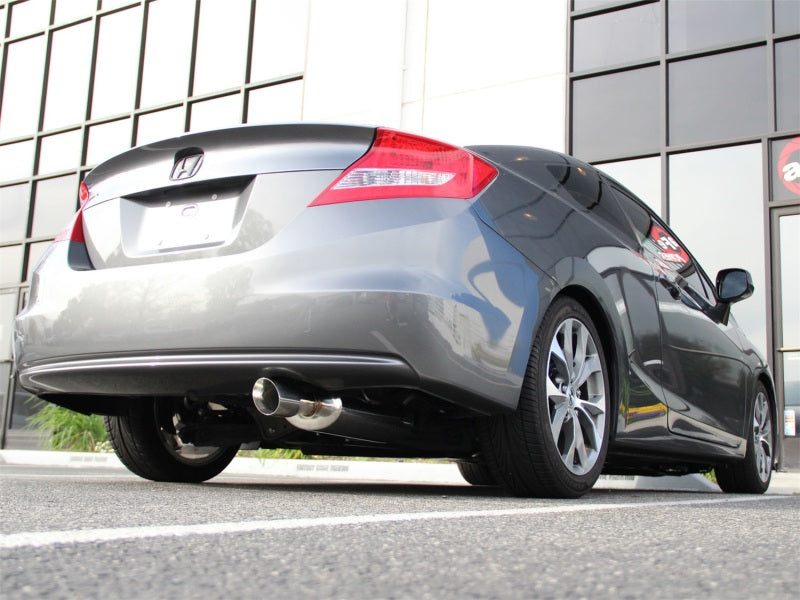aFe Takeda Auspuff 304SS Axle-Back mit polierter Spitze 12-15 Honda Civic L4 1.8L