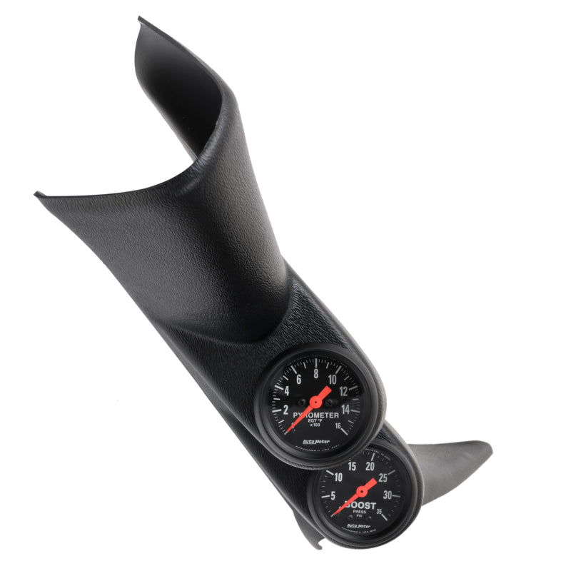 Autometer 01–06 Chevy Silverado 2500 HD A-Säule Dual Z-Serie Gauge Kit Pyrometer/Boost