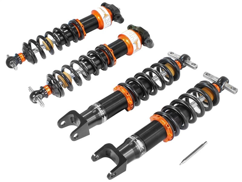 afe Control PFADT Series Featherlight Single Adj. Street/Track Gewindefahrwerk; Chevy Corvette 14-15