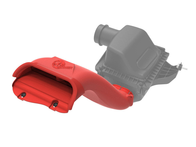 aFe Rapid Induction Dynamic Air Scoop 2021+ Ford F-150V6/V8 - Rot
