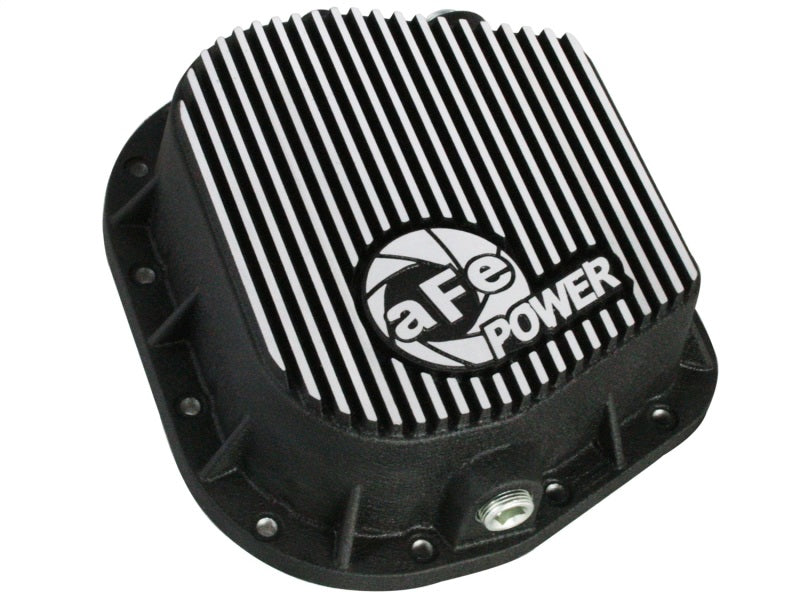 aFe Power Hinterachs-Differentialdeckel (bearbeitet) 12 Bolzen 9,75 Zoll 11-13 Ford F-150 EcoBoost V6 3,5 l (TT)