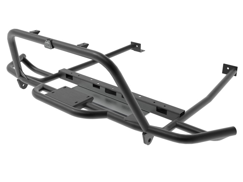 aFe POWER 20–23 Subaru Outback H4 2,4 l (t)/H4 2,5 l Terra Guard Frontstoßstange mit Seilwindenhalterung – Schwarz
