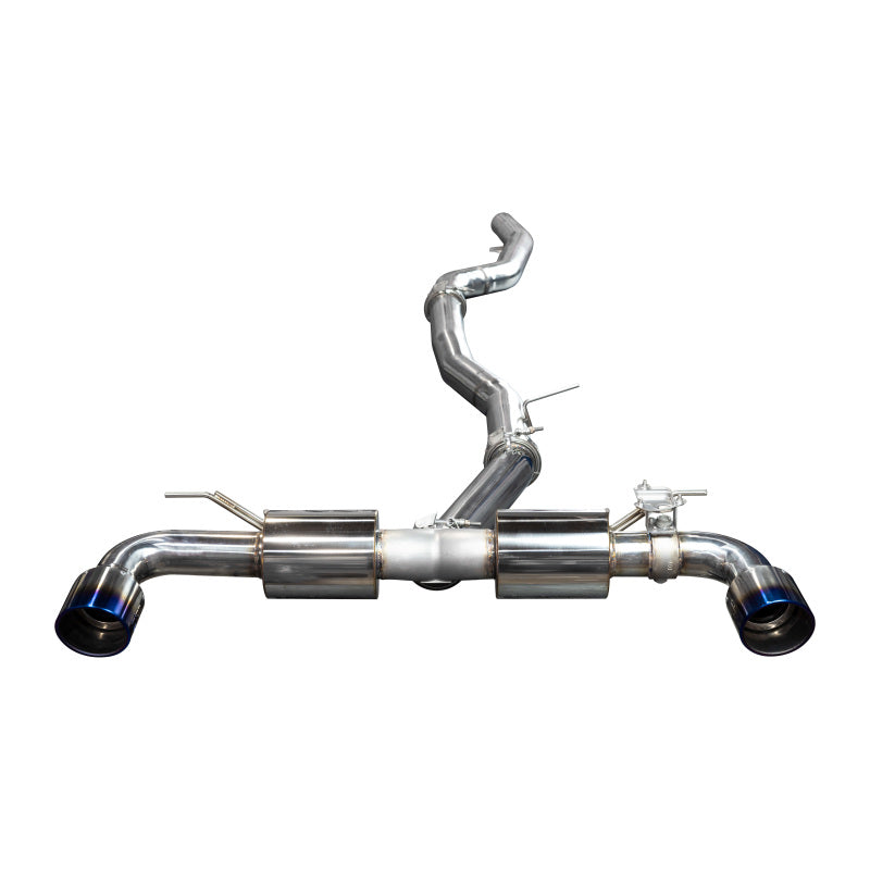 Injen 20–21 Toyota Supra 3,0 l Turbo 6-Zyl. SS Cat-Back-Auspuff mit verbrannten Spitzen