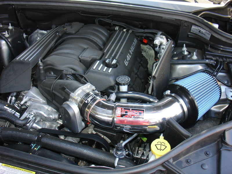 Injen 13 Jeep Grand Cherokee SRT-8 6,4 l V8 Wrinkle Black Short Ram Intake mit Hitzeschild