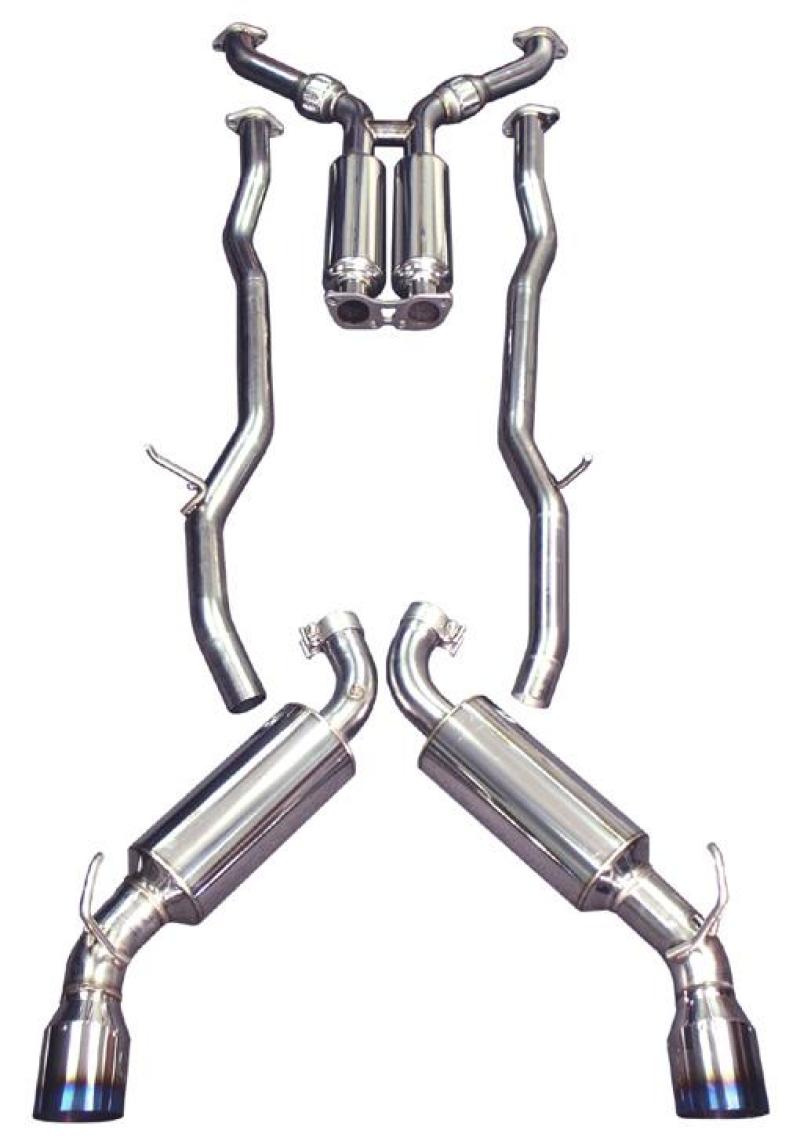 Injen 08-11 Lancer 4-Zyl. 2,0 l und 2,4 l (alle Ausstattungsvarianten) 60 mm Axle-Back-Auspuff