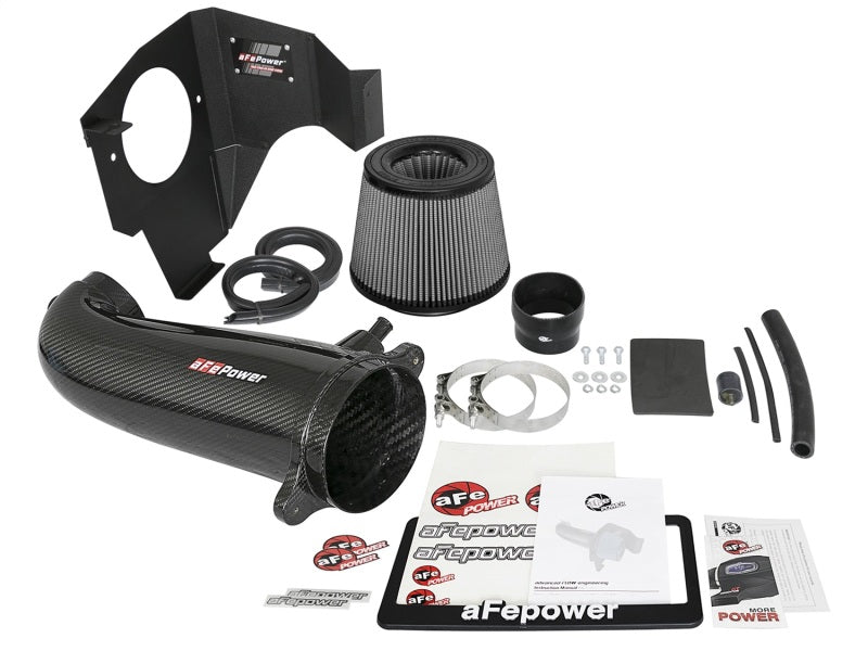 aFe POWER Magnum FORCE Carbonfaser Stage 2 Track Series Pro Dry S CAIS – 11-18 Dodge Challenger V8