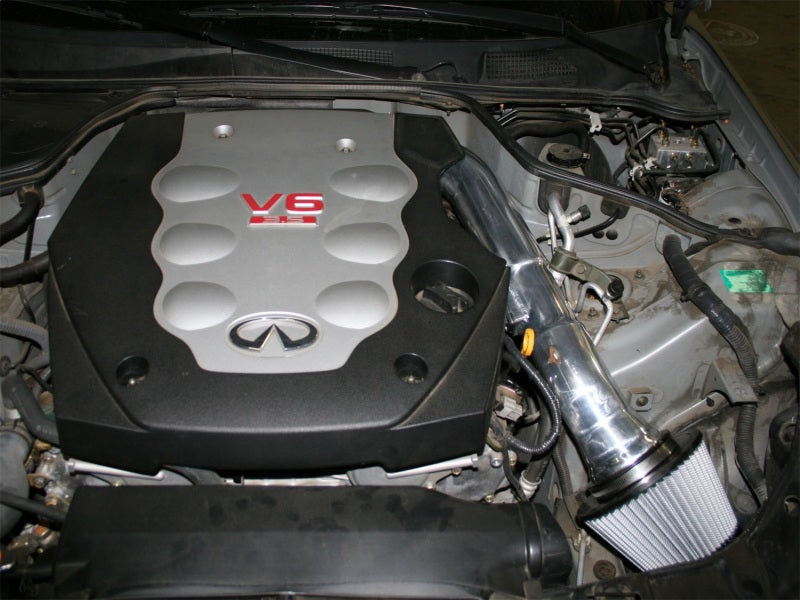aFe Takeda Intakes Stage-2 PDS AIS PDS Nissan 350Z 03-06: Infiniti G35 03.5-06 V6-3,5L (schwarz)
