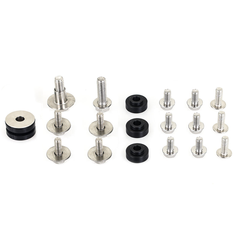 Mishimoto 21+ Ford Bronco High Mount Ladeluftkühler-Kit – Schwarz