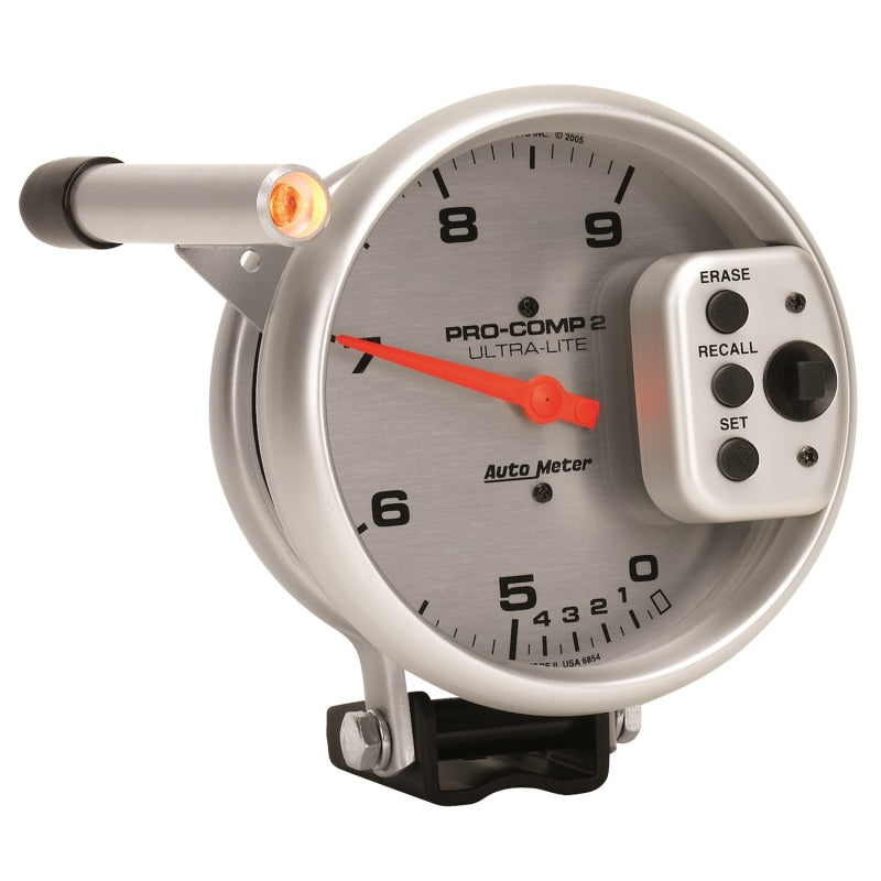 Autometer Ultra-Lite 5 Zoll 9000 U/min Dual Range mit Shift-Lite und Memory Tach
