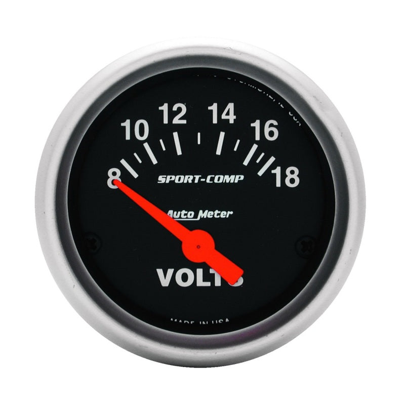 Autometer Sport-Comp 66-76 Nova Dash Kit 6-teilig Drehzahlmesser / MPH / Kraftstoff / Öl / WTMP / Volt