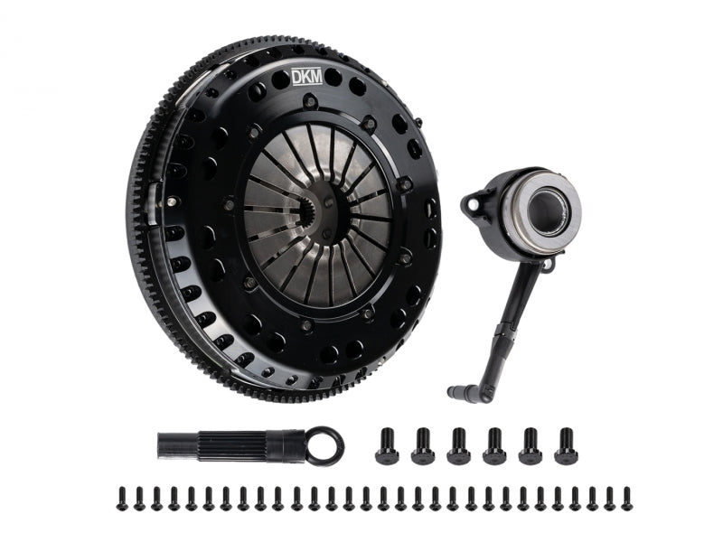 DKM Clutch 99–03 Audi A3 S3 Quattro MS Organischer Doppelscheiben-Kupplungssatz mit Schwungrad (890 Nm Drehmoment)