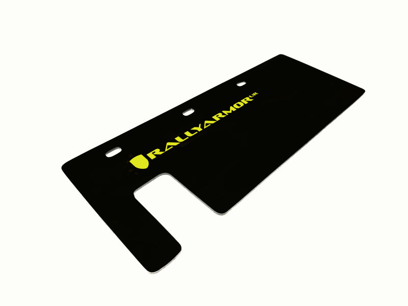 Rally Armor 15-24 Polaris Slingshot Hinterradschwinge, schwarzer UR-Schmutzfänger mit grünem Logo (MOQ 200 STK.)