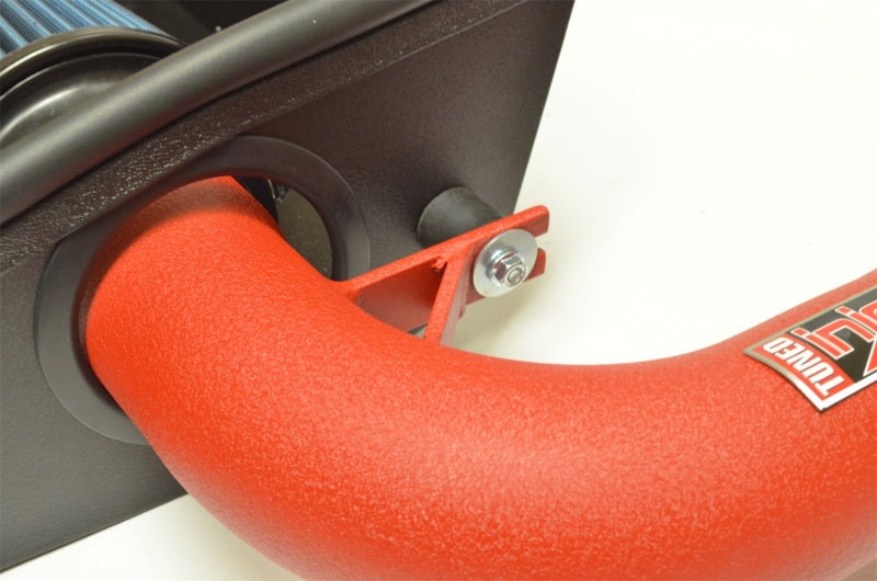 Injen 2015–2017 Polaris Slingshot 2,4 l 4 Zyl. Wrinkle Red Short Ram Intake mit Hitzeschild