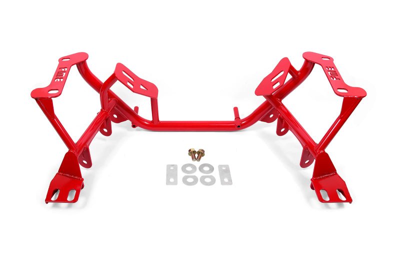 BMR 96-04 New Edge Mustang K-Member Standardversion / Gewindefahrwerkversion - Rot